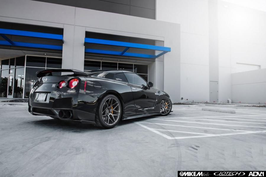  Nissan GT-R by Jotech Motorsports on ADV.1 Wheels (ADV7 MV.1 CS) 2016 года  (фото 2 из 7)